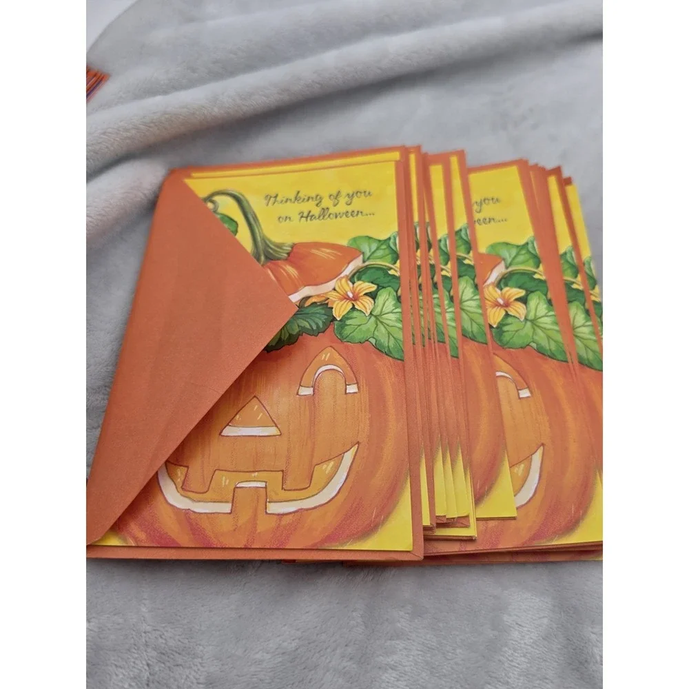 LOT 22pc Hallmark Halloween Greeting Cards with Envelopes